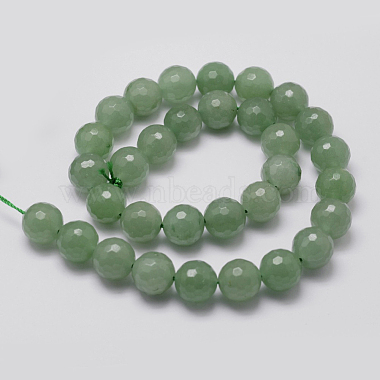 Natural Green Aventurine Beads Strands(G-D840-28-6mm)-4