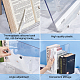 Foldable Rectangle Acrylic Desktop Display Stands(ODIS-WH0038-46)-4