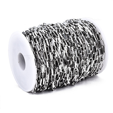 304 Stainless Steel Rectangle Cable Chains(CHS-T003-29B-P)-4
