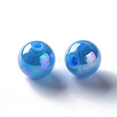 Perles acryliques opaques(MACR-S370-D10mm-M2)-2