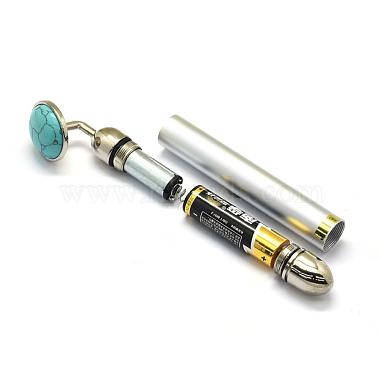 Synthetic Turquoise Electric Massage Sticks(G-E515-13J)-3