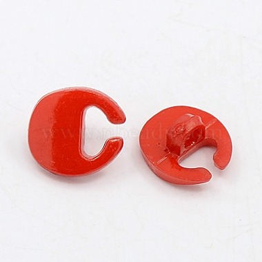 1-Hole Acrylic Shank Buttons(BUTT-D001-05)-2
