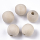 Perles en bois naturel non fini(WOOD-Q041-04B)-1