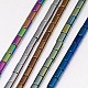 Electroplate Non-magnetic Synthetic Hematite Beads Strands(G-J162-B-M)-1