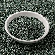 MIYUKI Round Rocailles Beads, Japanese Seed Beads, 15/0, (RR2008) Matte Metallic Patina Iris, 15/0, 1.5mm, Hole: 0.7mm, about 5555pcs/bottle, 10g/bottle(SEED-JP0010-RR2008)