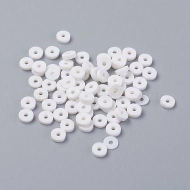 Perles d'argile polymère faites à la main écologiques(CLAY-R067-4.0mm-17)-4