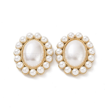 cabochons de perles imitation abs(PALLOY-E026-02G)-2