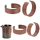Elite 4Pcs 2 Style Walnut Wood Cup Sleeve(AJEW-PH0003-87)-1