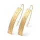Ion Plating(IP) 304 Stainless Steel Dangle Earrings for Women(EJEW-D085-01G-01)-1