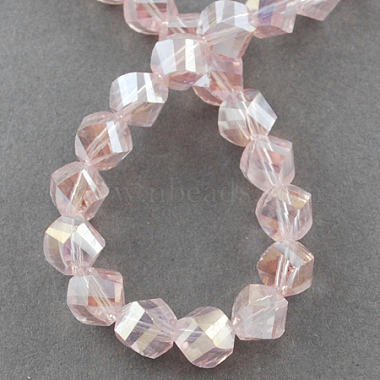 Electroplate Glass Beads Strands(EGLA-R031-4mm-01)-2