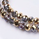 Electroplate Glass Faceted Rondelle Beads Strands(EGLA-D020-10x8mm-14)-3