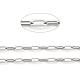 Non-Tarnish 304 Stainless Steel 
Paperclip Chains(STAS-H111-03P)-2