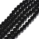 Synthetic Black Stone Beads Strands(G-G088-10mm)-1