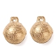 Brass Bell Pendants(KKB-A003-25mm)-1
