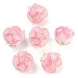 Acrylic Bead, Flower, Pink, 21x20mm, Hole: 1.5mm(MACR-K354-06A)