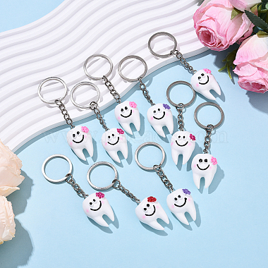 10Pcs Resin Keychain(KEYC-YW00211)-2