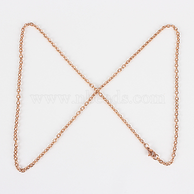 304 тросовая цепь из нержавеющей стали для изготовления ожерелий(X-STAS-P045-06RG)-2