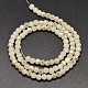 Faceted Round Half Rainbow Plated Imitation Jade Electroplate Glass Beads Strands(X-EGLA-J130-HR04)-2
