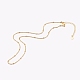 Brass Ball Chain Necklaces(NJEW-JN03373)-1
