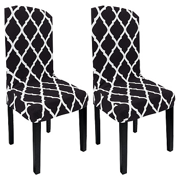 Polyester Elastic Chair Cushion, Black, 950x380x1~2mm