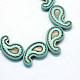 Synthetic Turquoise Bead Strands(X-TURQ-S282-38A)-2
