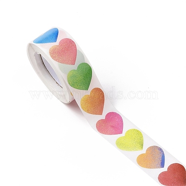 Valentine's Day Heart Paper Stickers(X1-DIY-I107-02B)-3
