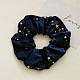 Solid Color with Star Cloth Ponytail Scrunchy Hair Ties(PW-WG29086-03)-1