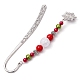 Christmas Theme Alloy Hook Bookmarks(AJEW-JK00336)-5