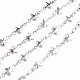 201 Stainless Steel Star & Oval Link Chains(STAS-N092-107)-1
