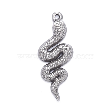 Stainless Steel Color Snake 304 Stainless Steel Pendants