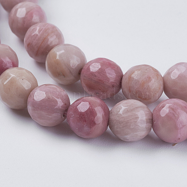 Chapelets de perles en rhodonite naturelle(G-G542-6mm-12)-3
