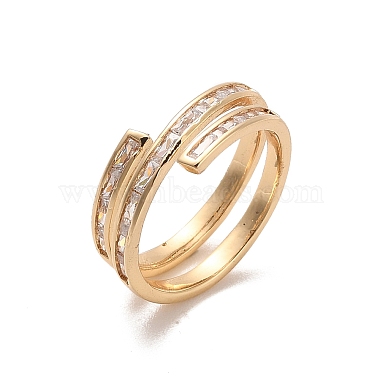 Ring Brass+Cubic Zirconia Finger Rings