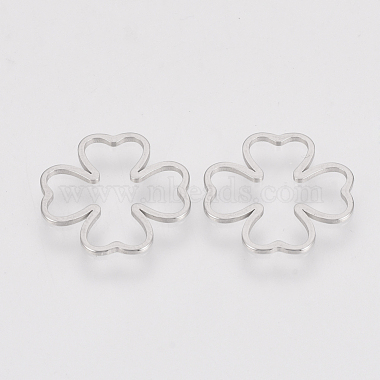 Stainless Steel Color Flower Stainless Steel Linking Rings