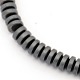 Matte Style Electroplate Non-magnetic Synthetic Hematite Beads Strands(G-M007-76)-1