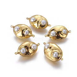 Golden Oval Pearl Links(PEAR-F011-36G)