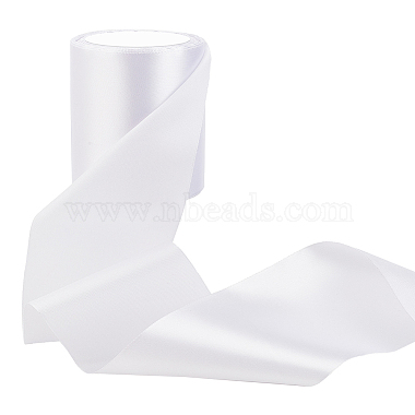 White Polyester Ribbon