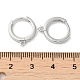Brass Hoop Earrings Finding(KK-H455-62P)-3