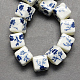 Handmade Printed Porcelain Beads(X-PORC-Q161-6)-1