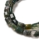 Natural Moss Agate Beads Strands(G-G085-A17-01)-3