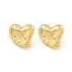 Rack Plating Brass Micro Pave Cubic Zirconia Stud Earring(EJEW-C102-08G-01)-1