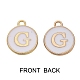 Golden Plated Alloy Charms(ENAM-SZ0001-25A-G)-2