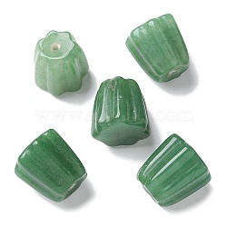 Natural Green Aventurine Incense Burners, Incense Holders, Home Office Teahouse Zen Buddhist Supplies, 19~20x20~20.5x19.5~20mm(G-C167-05A)