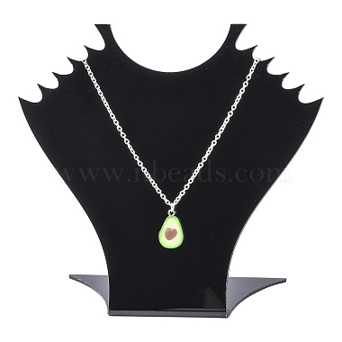 Stereoscopic Organic Glass Necklaces Displays(X-NDIS-N001-04)-2