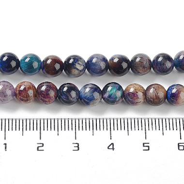 Natural Rainbow Tiger Eye Beads Strands(G-NH0002-A01-A02)-5