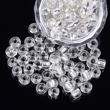 5mm Clear Round Glass Beads