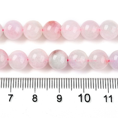 Dyed Natural White Jade Beads Strands(G-T138-8mm-210-1)-5