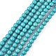Synthetic Turquoise Beads Strands(X-TURQ-G106-6mm-02E)-1