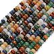Natural Mixed Gemstone Beads Strands(X-G-B189-A01-5x8mm)-2
