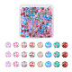 240Pcs 8 Colors Transparent Baking Painted Glass Beads(GLAA-TA0001-18)-1