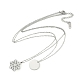 304 Stainless Steel Double Layered Necklaces(NJEW-P320-14G-02)-4